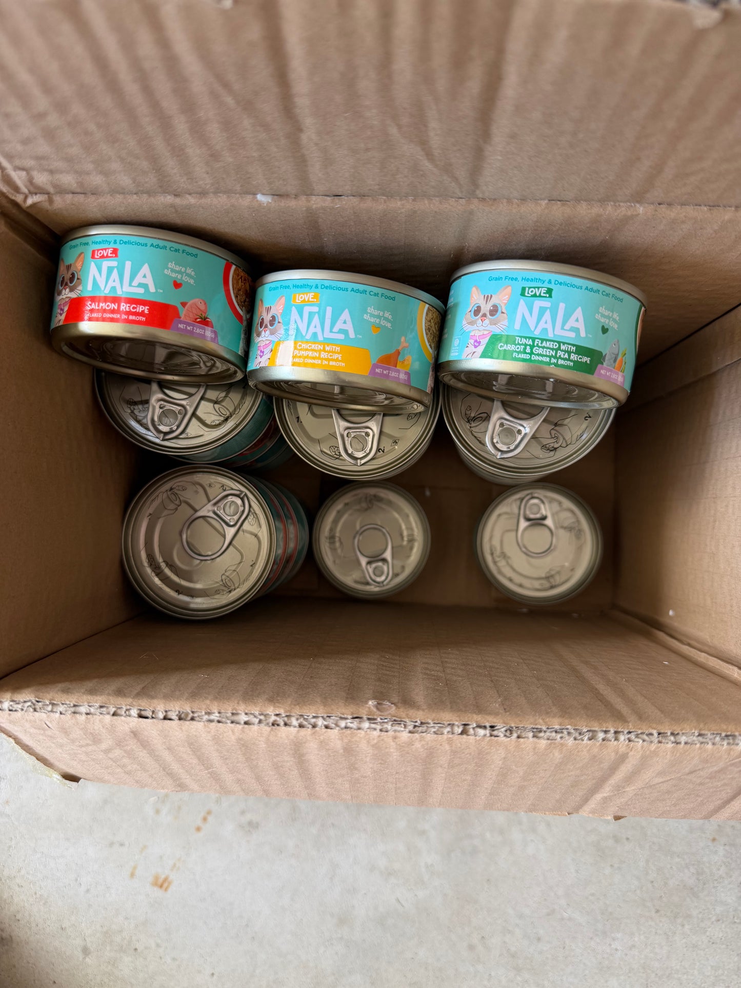 Nala Wet Cat Food Cans 24 Pack