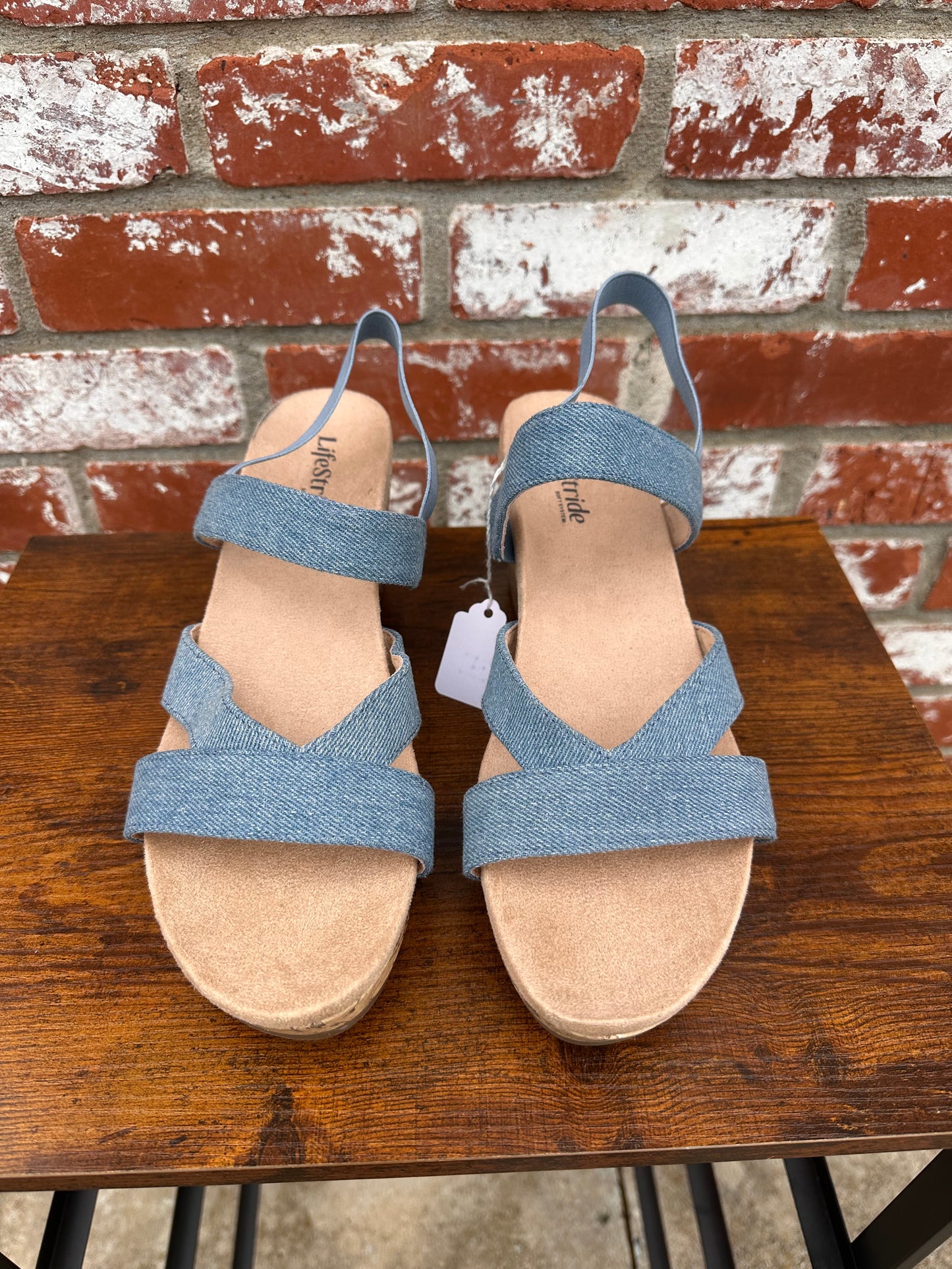 Life Stride Size 10 Women’s Wedge Sandals