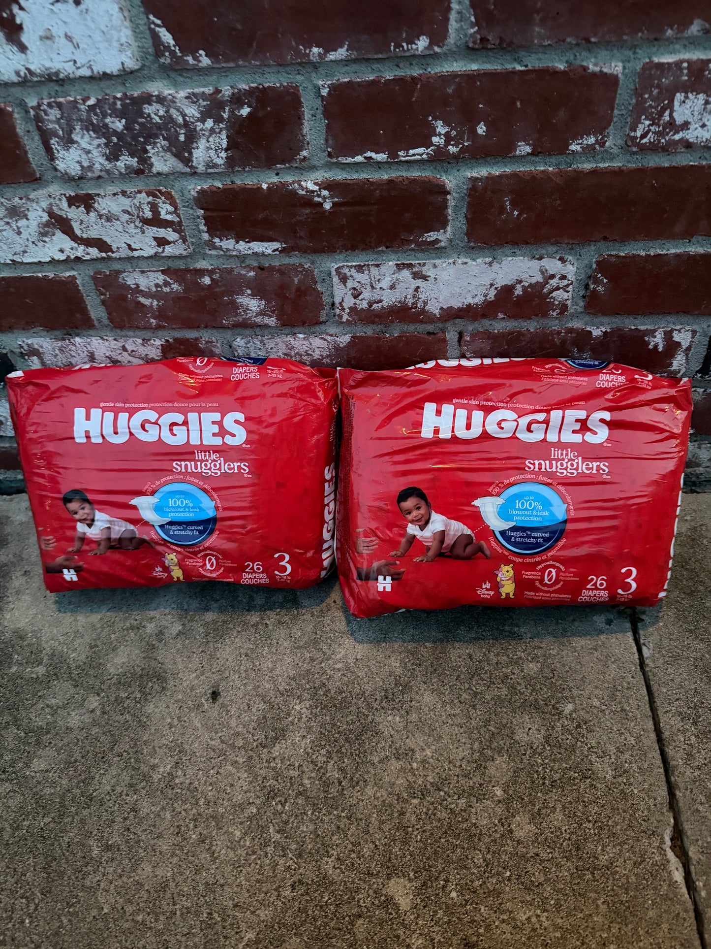 Huggies Little Snugglers Size 3 (2 Packs)