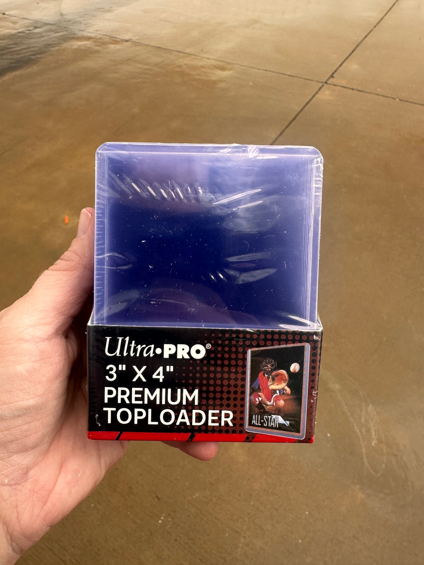 Ultra Pro 3”x4” Premium Top Loader Card Holder (25 Pack) 1 Pack