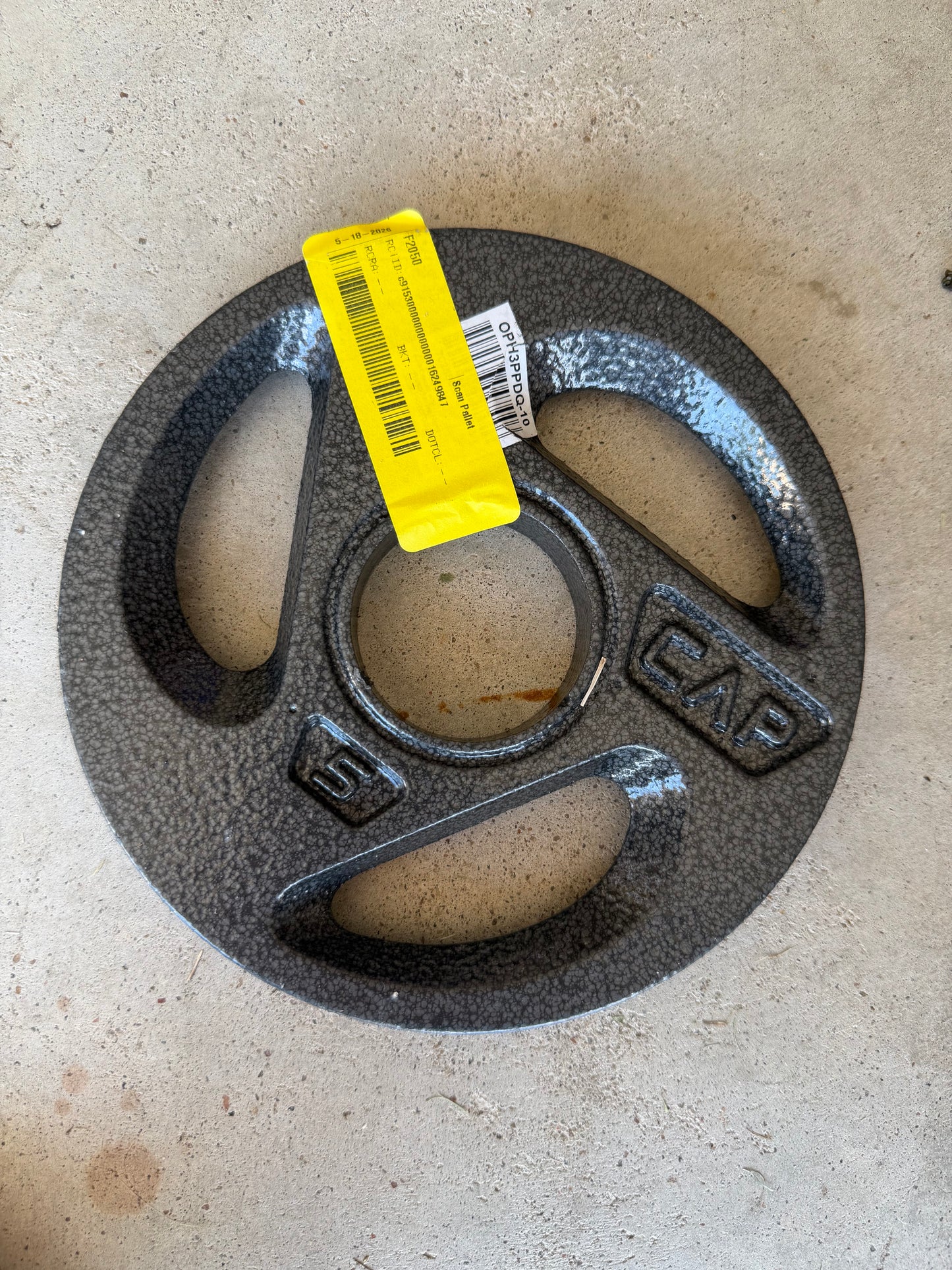 5 lb. Barbell Weight