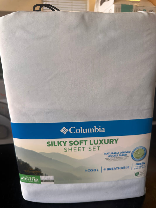 Columbia Silky Soft Luxury Sheet Set - Queen Size
