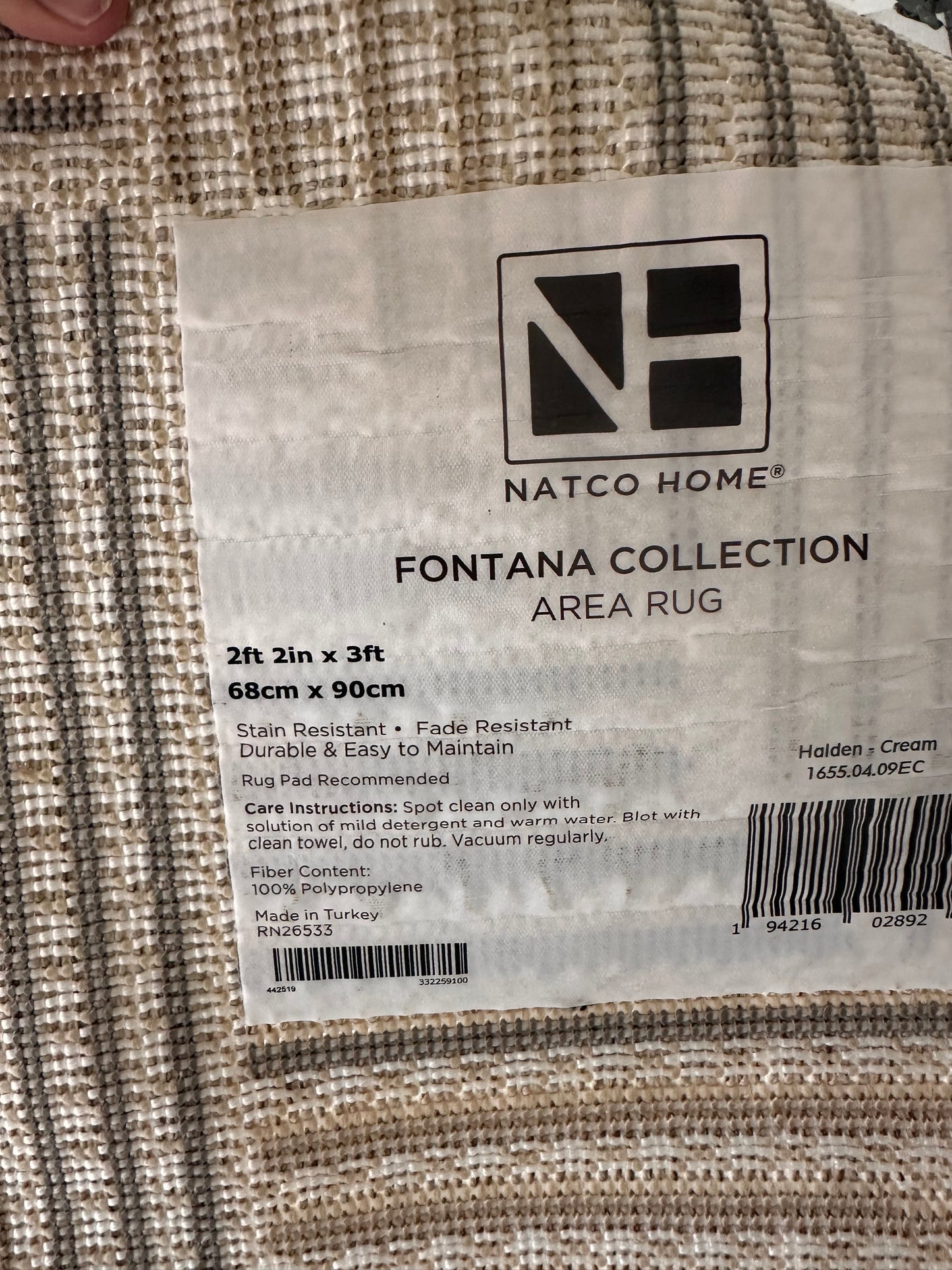 2’x3’ Accent Rug