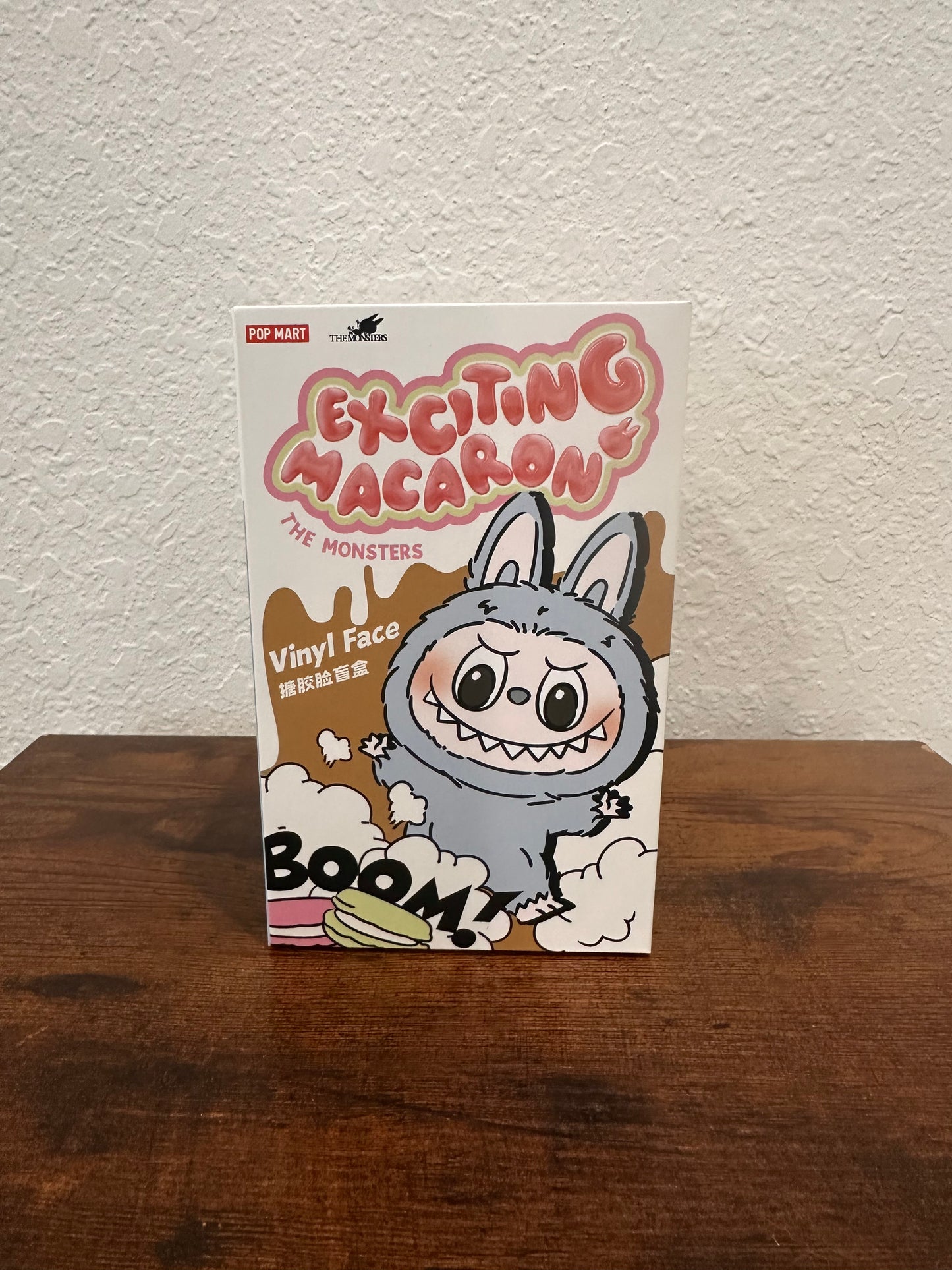 POP MART The Monsters Exciting Macaron Vinyl Face Labubu - Soymilk SEALED BRAND NEW