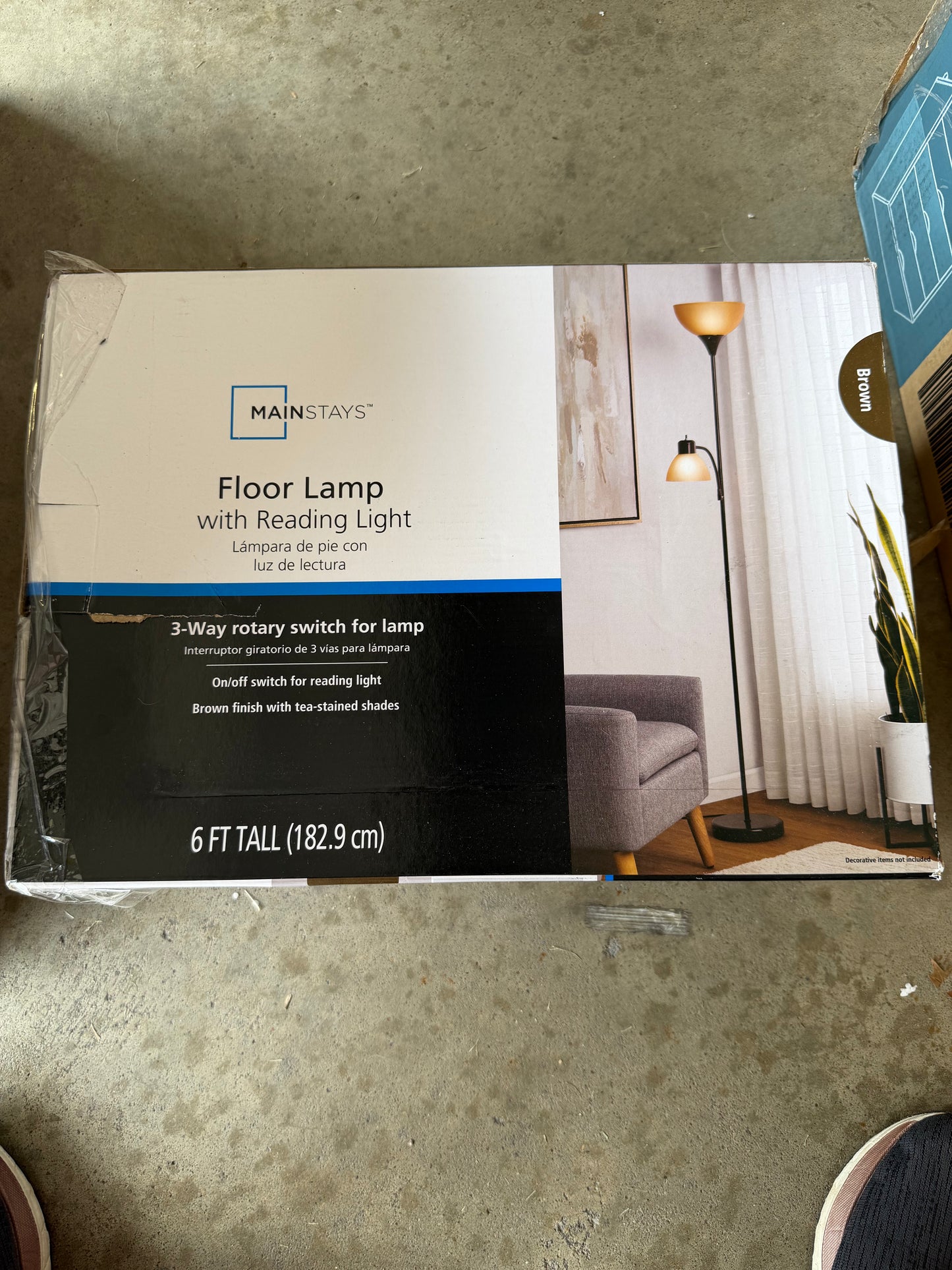 Floor Lamp w/Reading Light