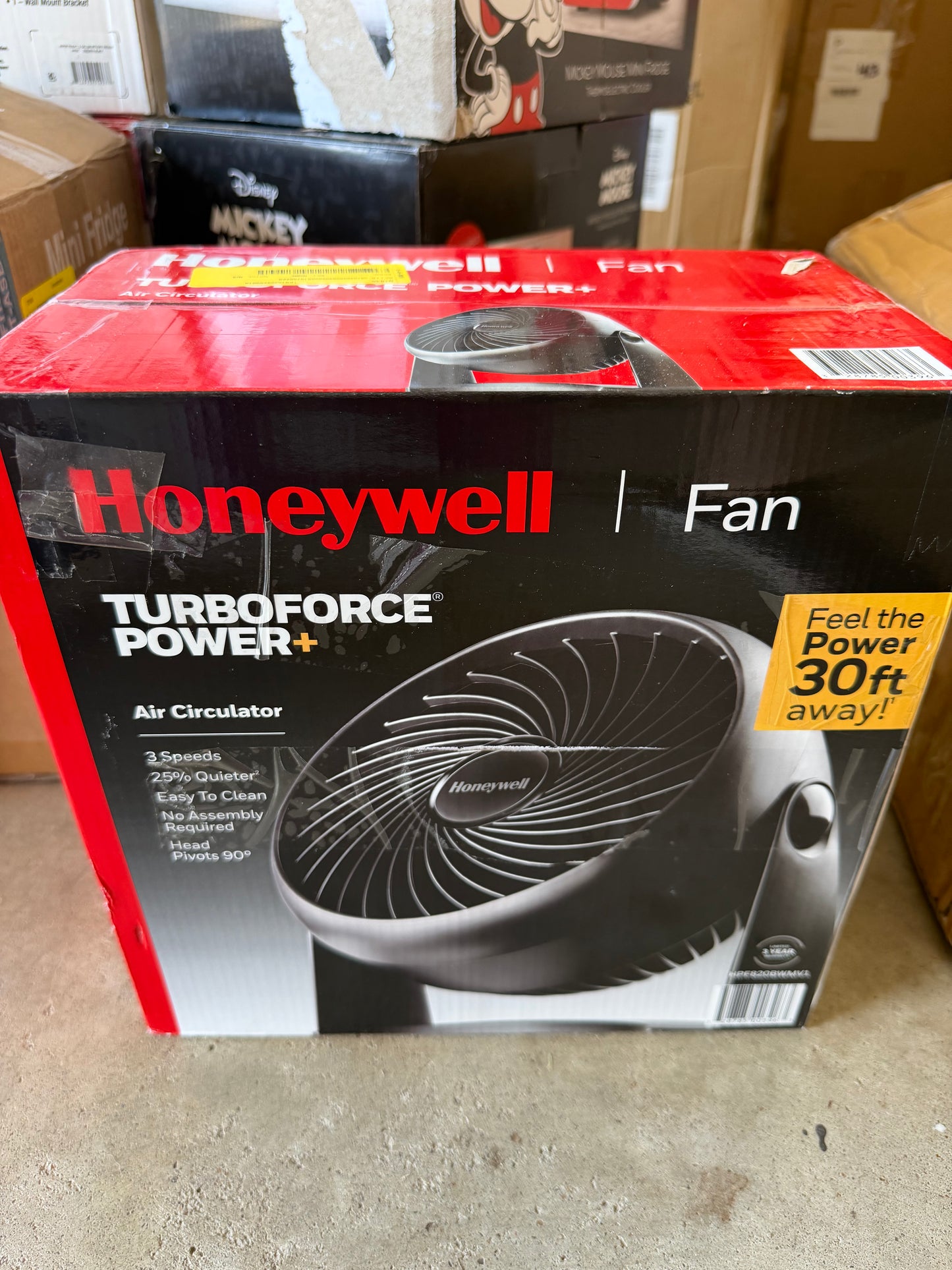 Honeywell Tuboforce Power+ Personal Fan