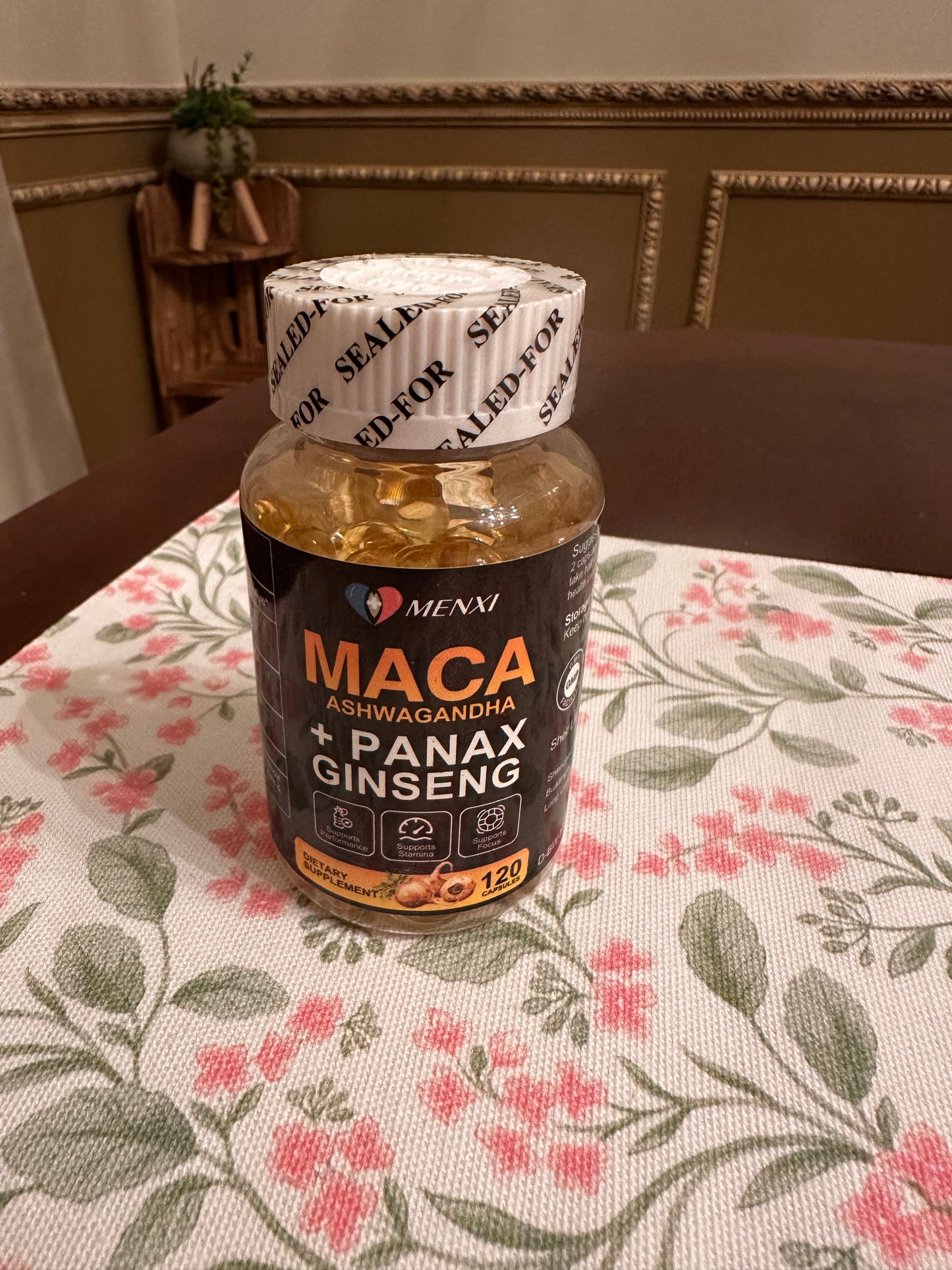 MACA Ashwagandha + Panex Ginseng