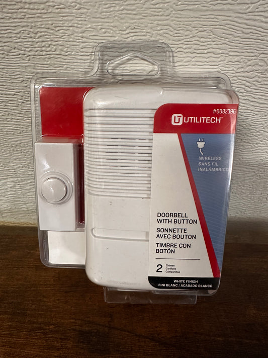 Utilitech Wireless Doorbell- Plug In