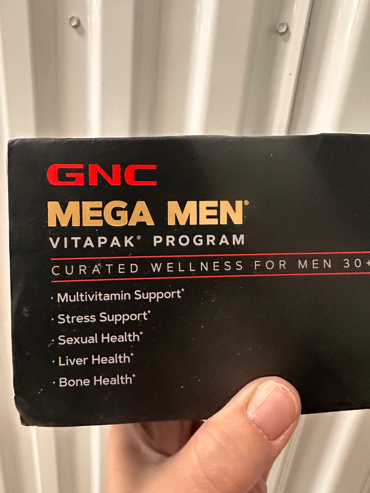 GNC Mega Men 30 Pack Vitapak Program