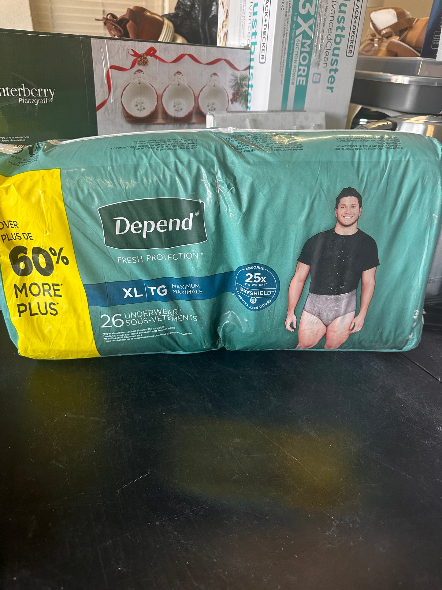 Depends XL Men’s Disposable Underwear
