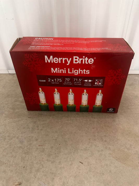 Merry Bright Mini Lights - 350 Lights