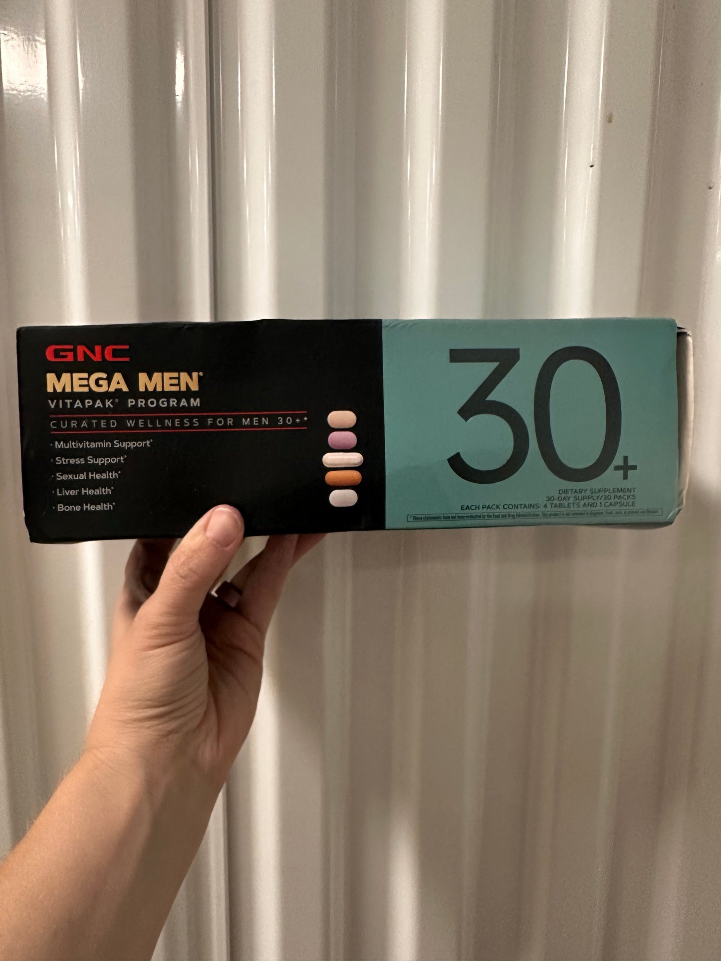 GNC Mega Men 30 Pack Vitapak Program