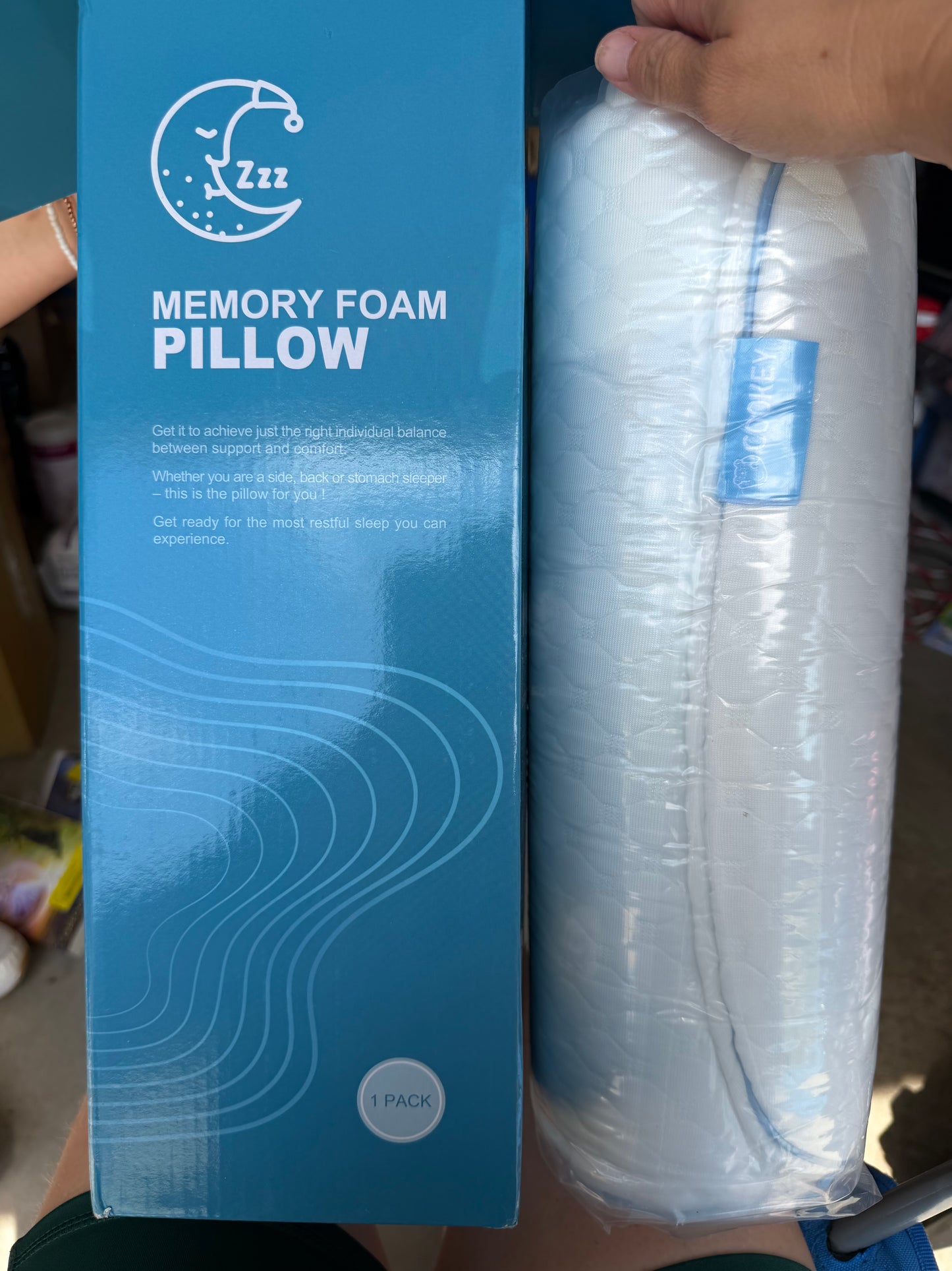 Memory Foam Pillow Standard Size