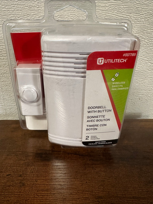 Utilitech Wireless Doorbell- Battery