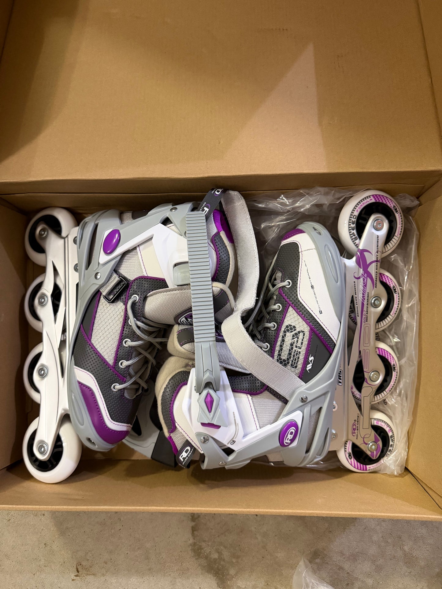 Roller Derby Aerio Q60 Adult Size 7 Roller Blades