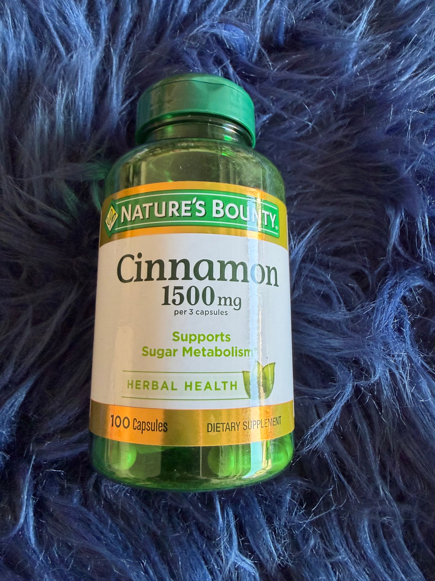 Cinnamon 1500 mg Capsules