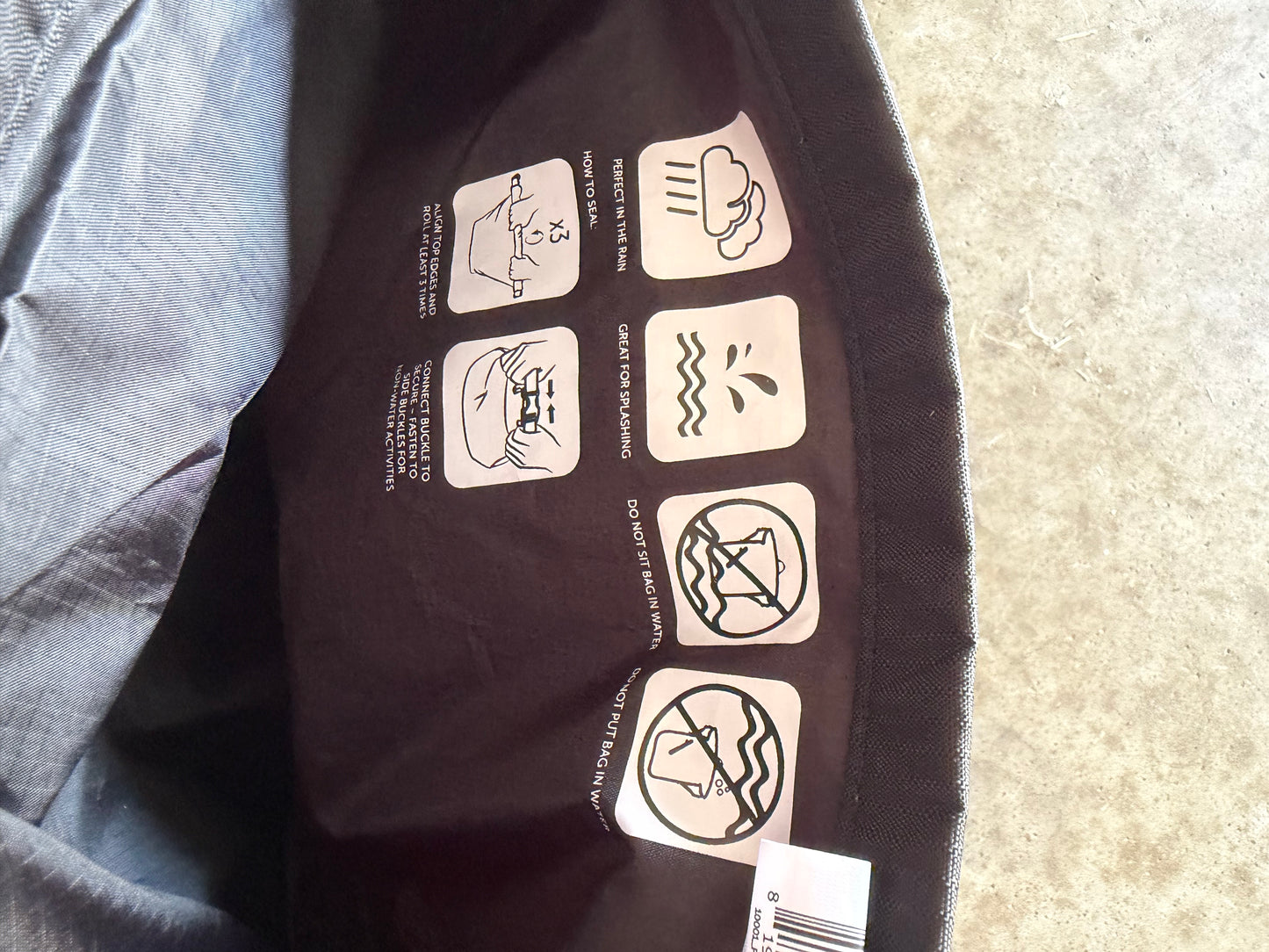 Geckobrands water proof fanny pack