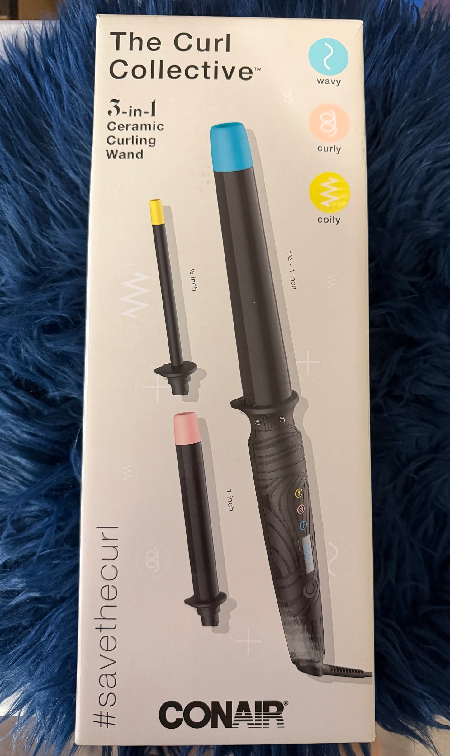 The Curl Collective 3-in-1 Curling Wand