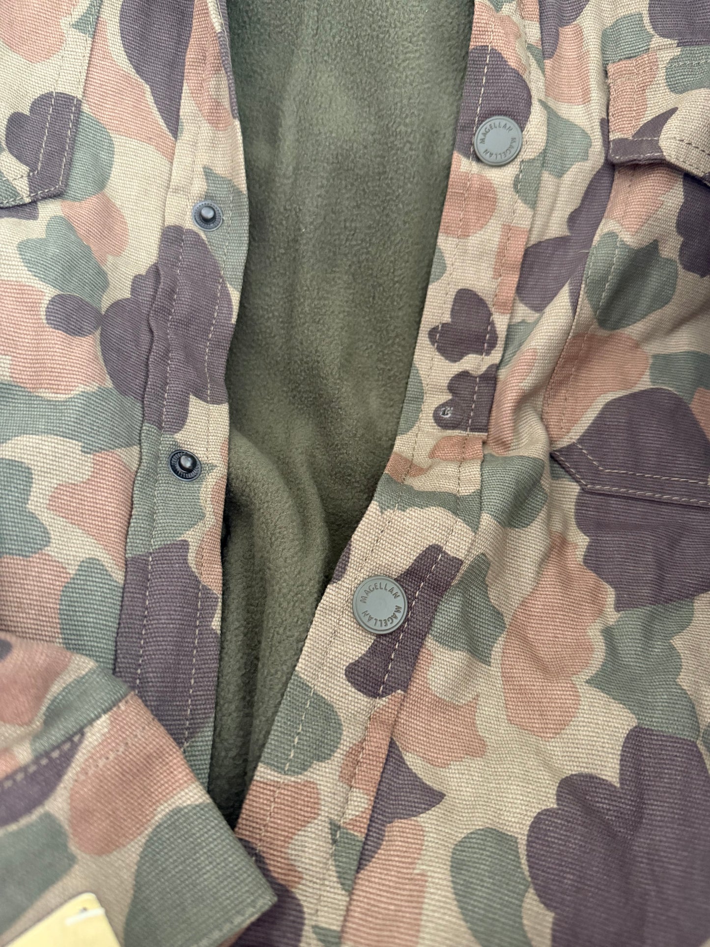 Magellan Men’s Size Large Fleece Lined Hunting Jacket