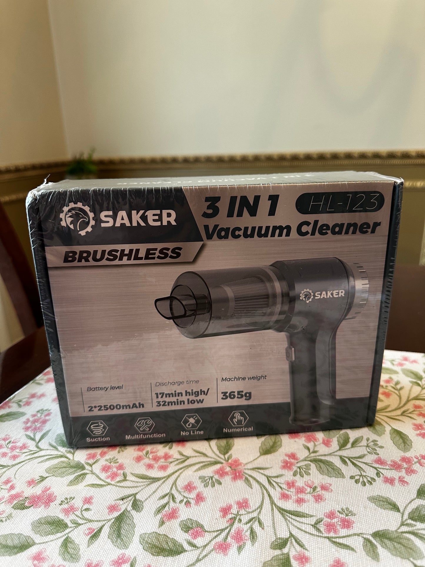 Saker 3 in 1 Brushless Vacuum Cleaner