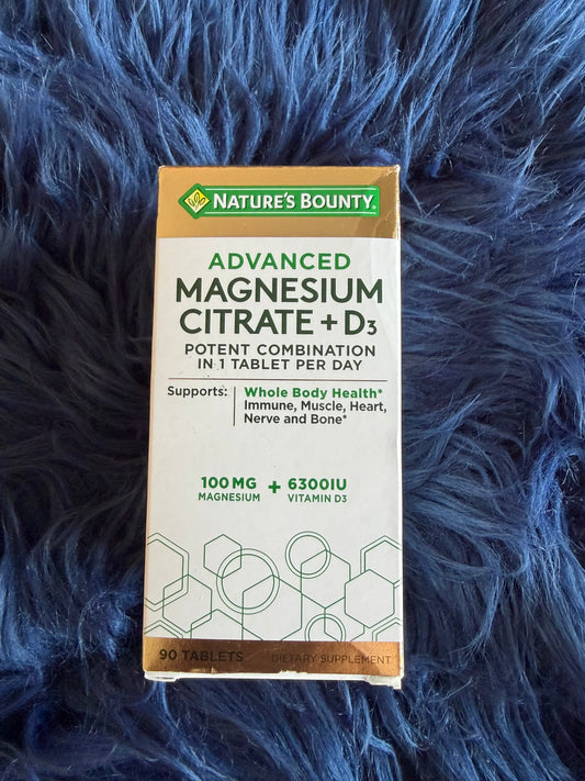 Magnesium Citrate + D3