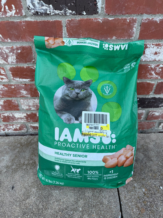Iams Proactive Health Healthy Senior 16 lb. Cat Food