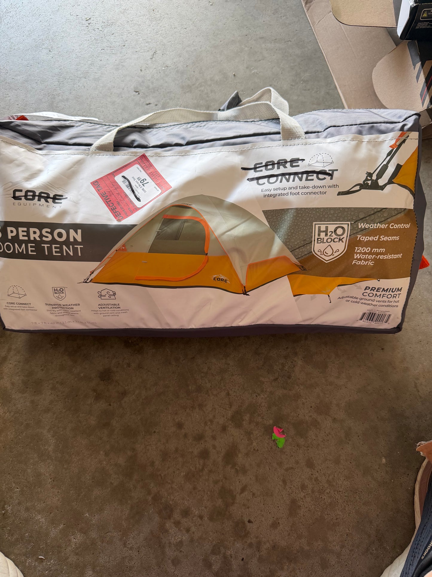 Core 3 Person Dome Tent