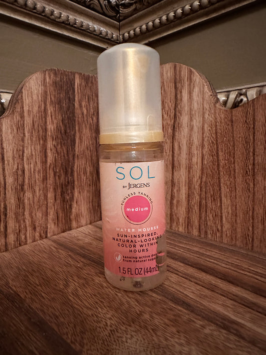 SOL by Jergens Water Mousse Self Tanner - Medium Color