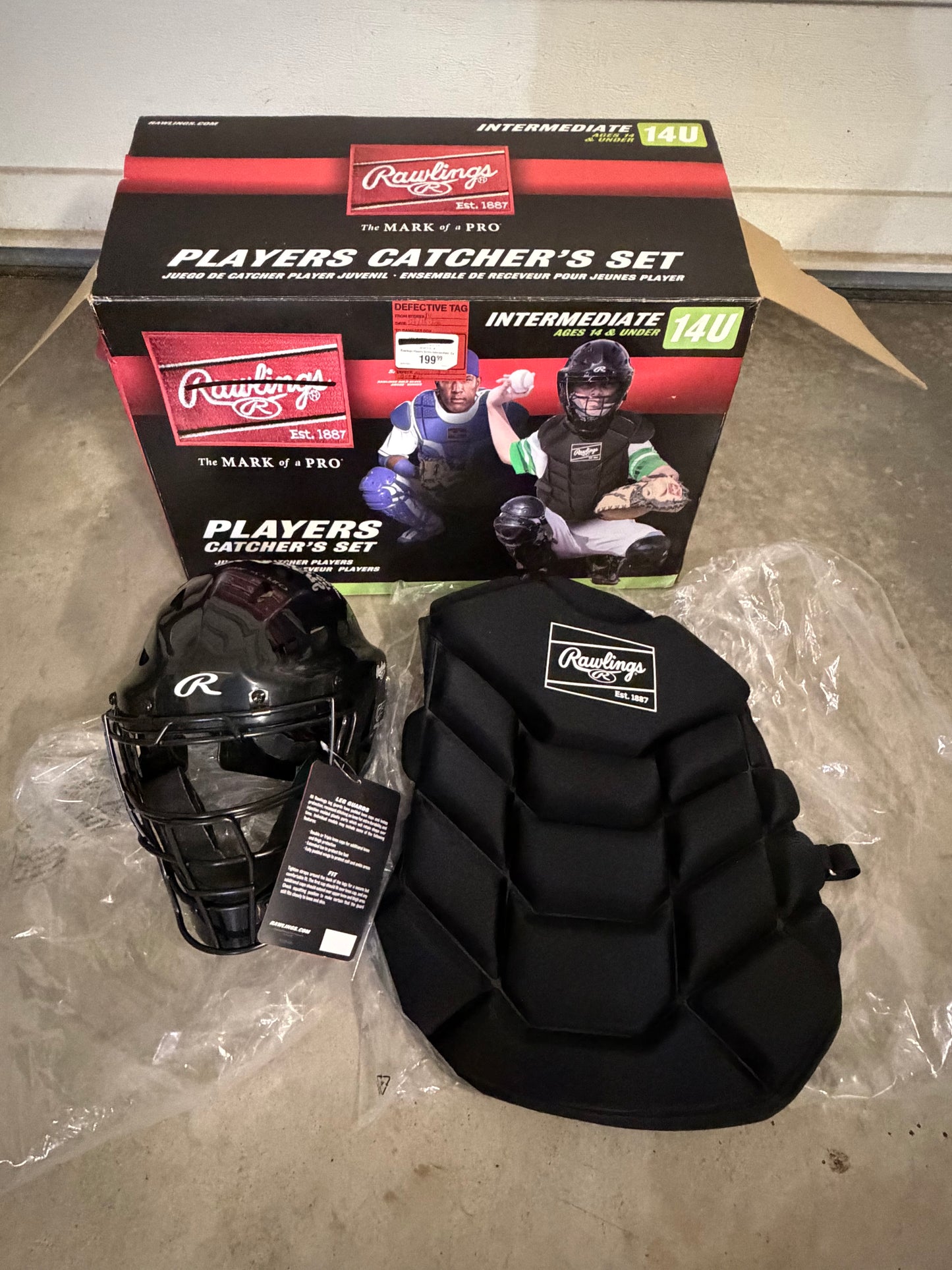 Rawlings 14U Player’s Catchers Set