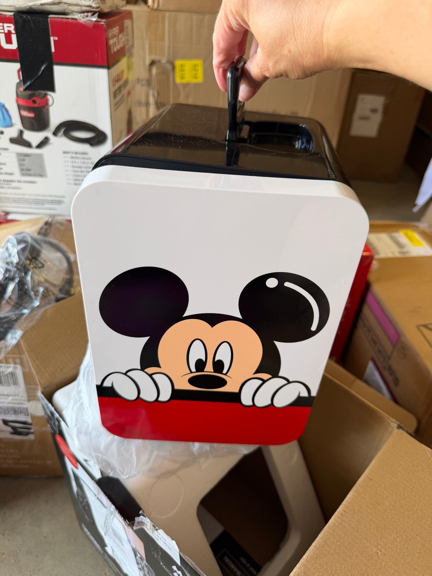 Mickey Mouse Mini Fridge