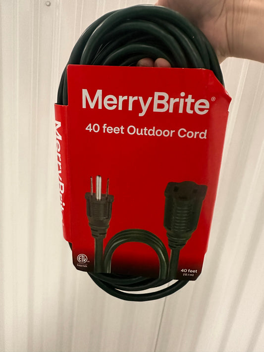 40’ Outdoor Extension Cord