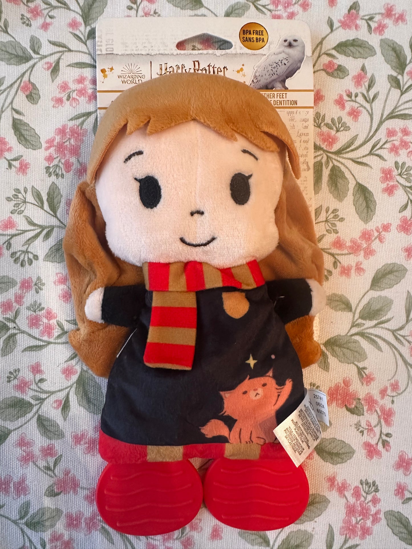 Harry Potter Crinkle Sensory Toy with Teether Feet