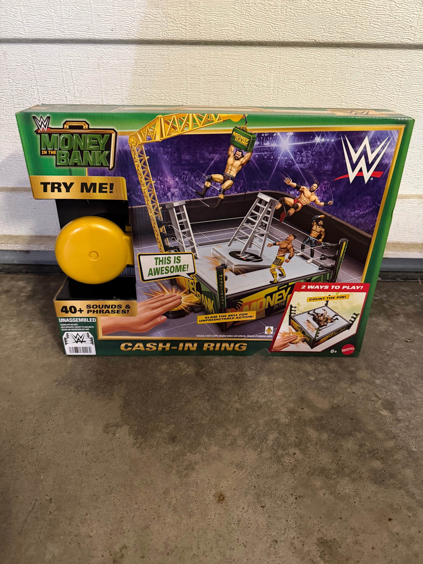 WWE Money in the Bank Cash-In Ring