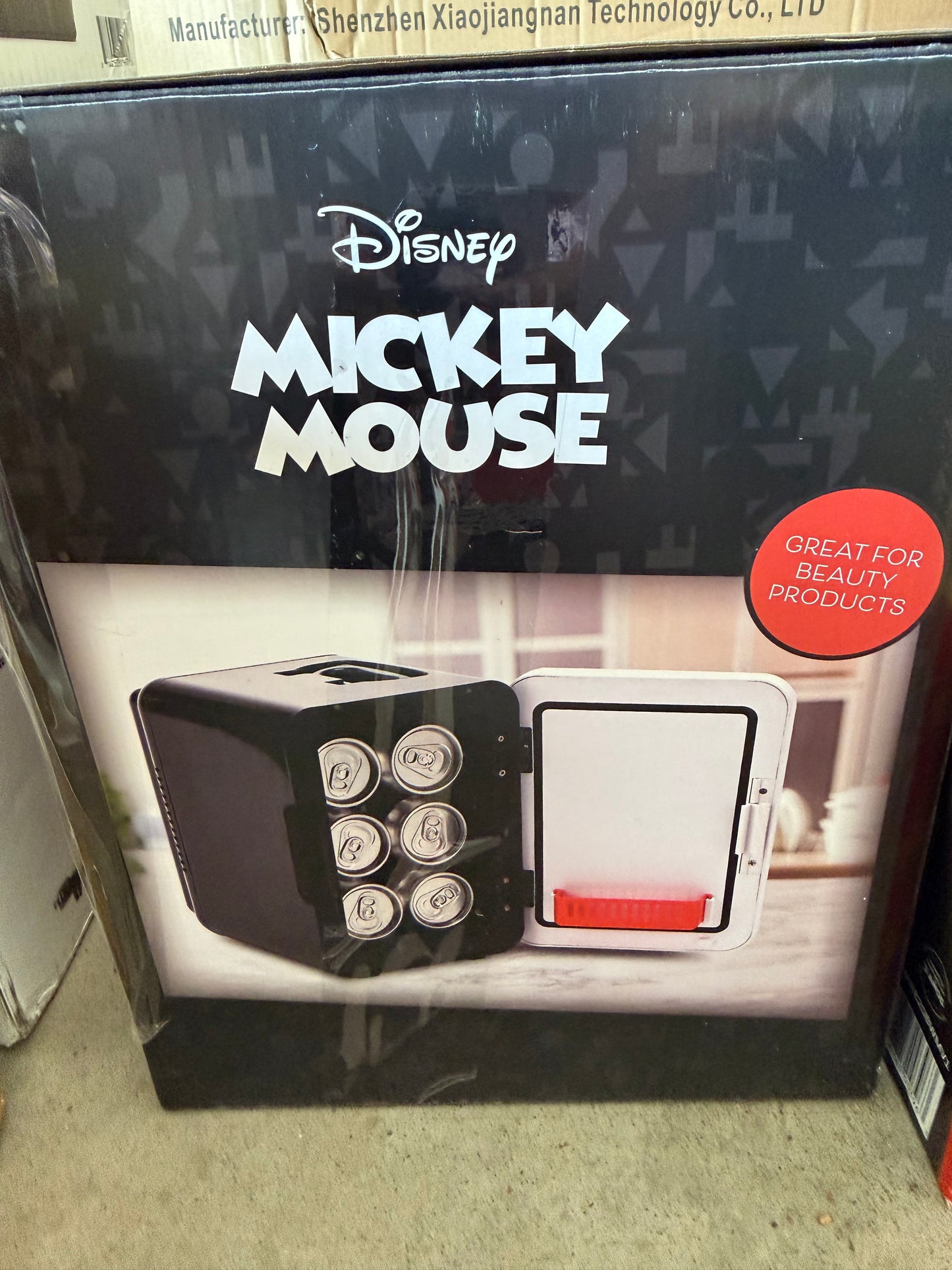 Mickey Mouse Mini Fridge