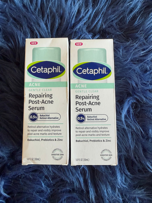 Cetaphil Repairing Post Acne Syrum Lot of 2
