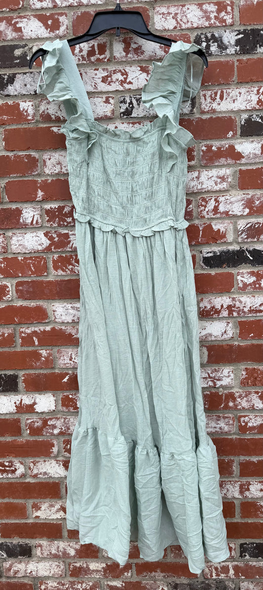 Size Large Sage Colored Dress