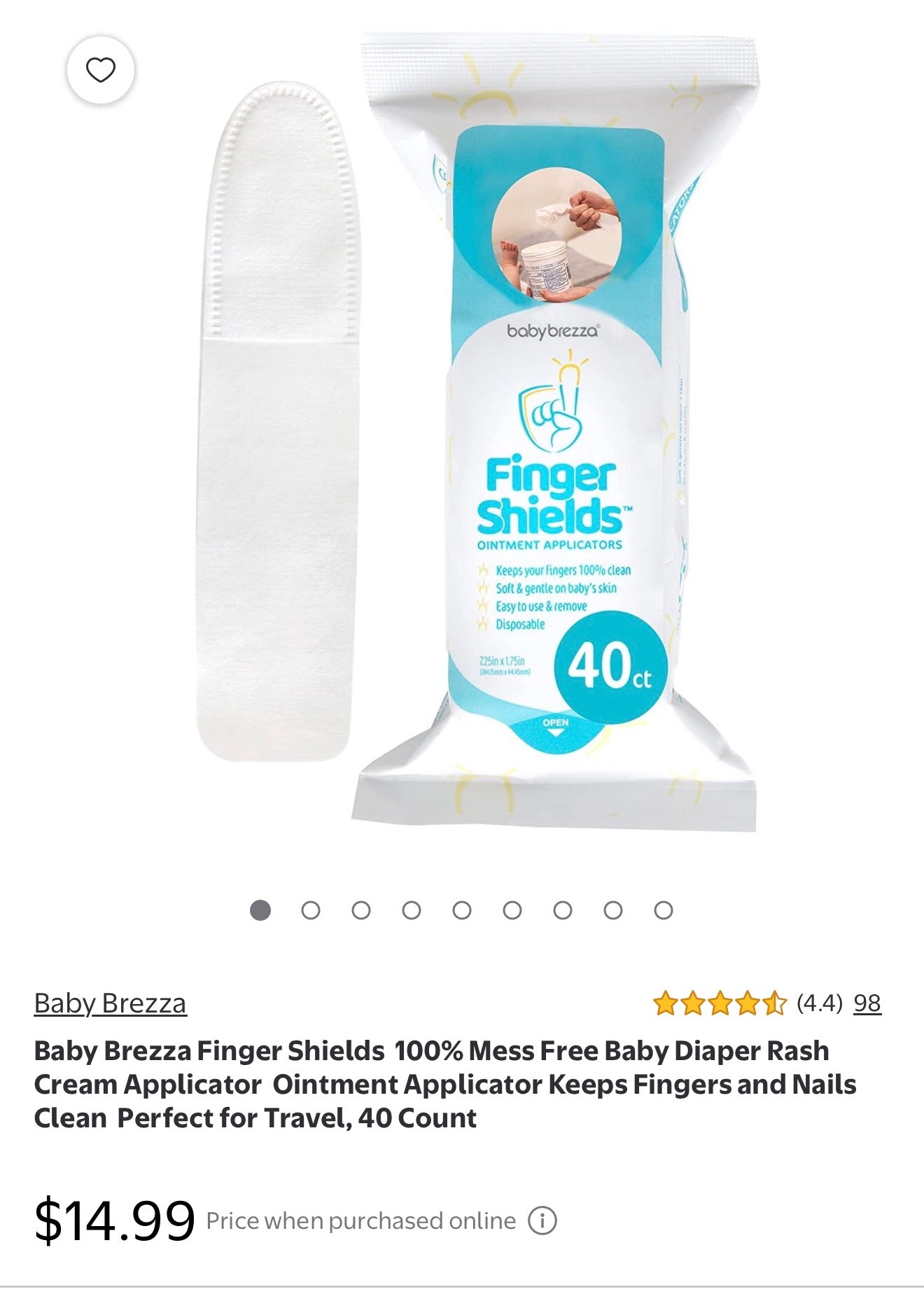 Baby Breeza Finger Shields