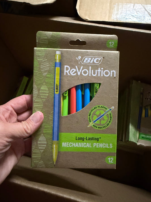 BIC ReVolution 12 Pack Mechanical Pencils