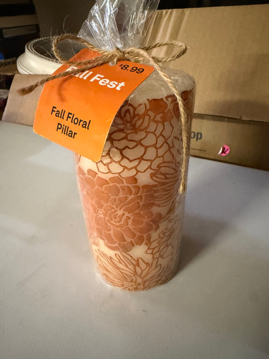 Fall Decorative Candle