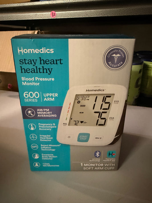Homedics Blood Pressure Monitor