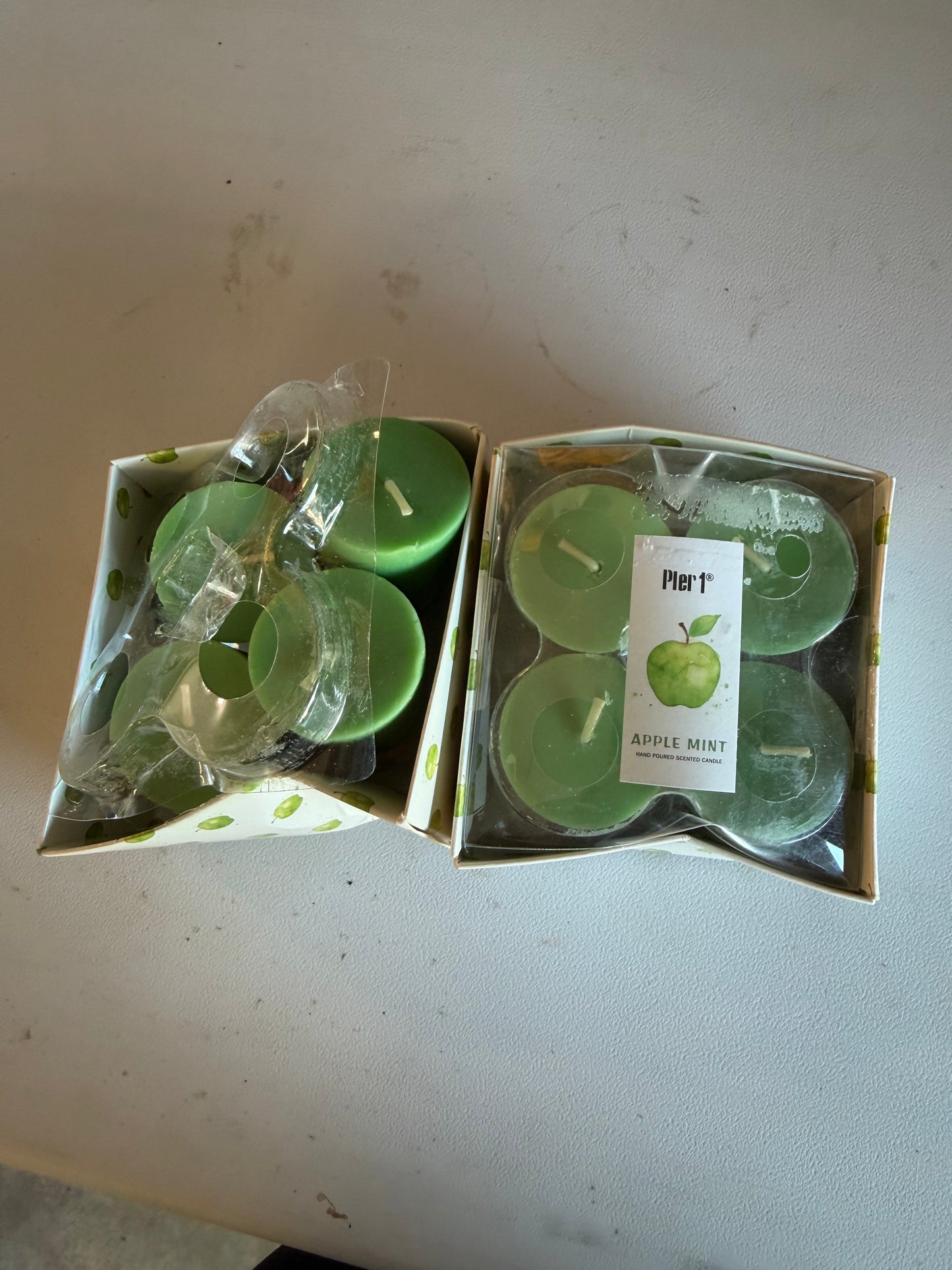 Apple Mint Candles