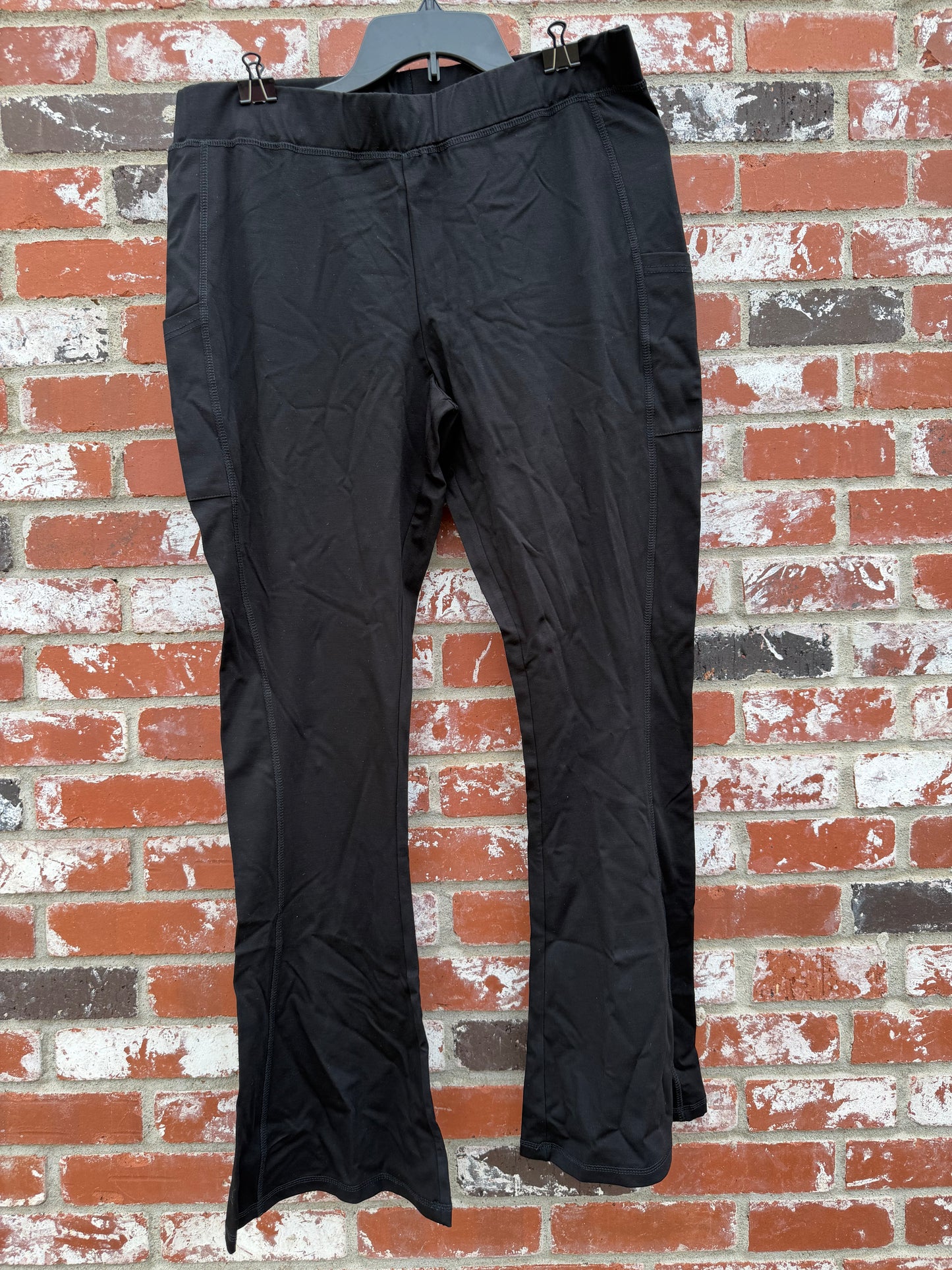 Women’s XL Wide Leg Leggings with Pockets