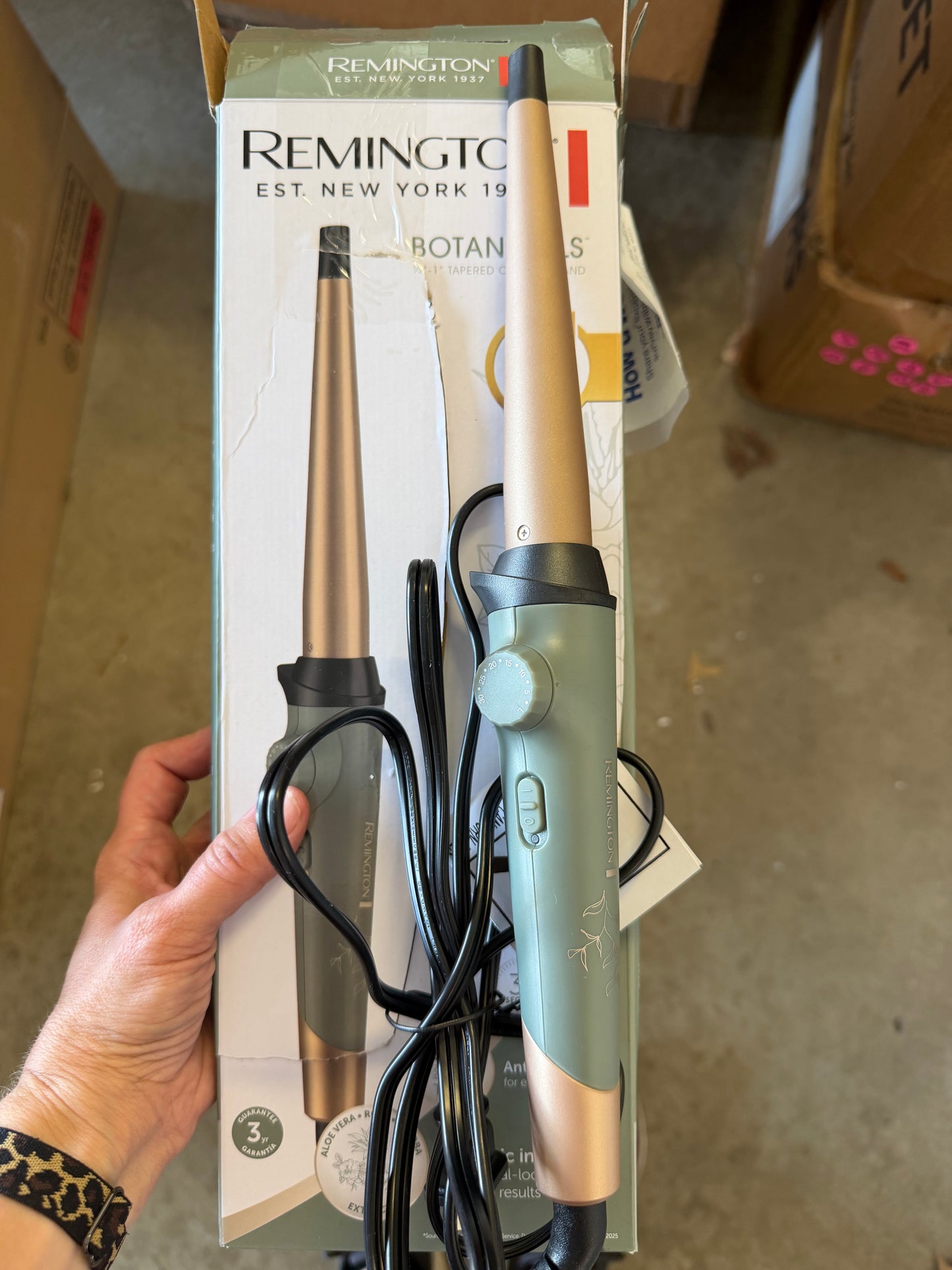 Remington Botanicals Curling Wand